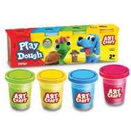 Set 4  cutii cu pasta modelatoare560gr