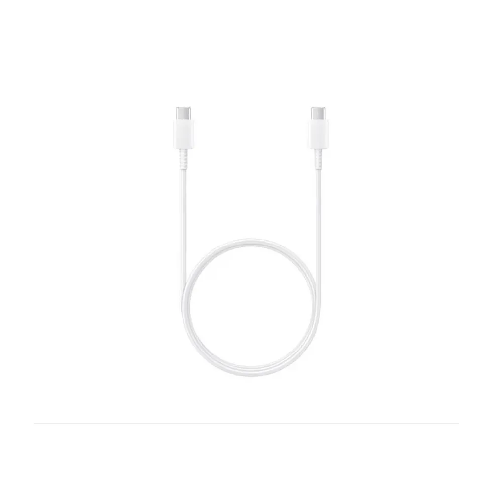 Samsung usb type-c to c cable (1m 3a) white (bulk)