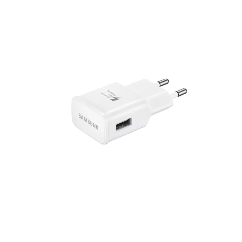 Samsung ep-ta200ebe 15w/2a travel adapter (no cable) 1xusb-a white (bulk)