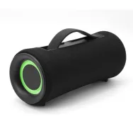 Gembird wireless led boombox speaker black
