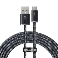 Cablu alimentare si date baseus dynamic fast charging data cable pt. smartphone usb (t) la usb type-c (t) 100w braided 2m gri