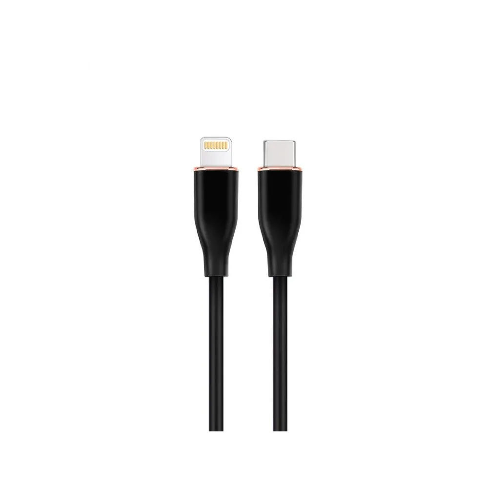Gembird premium silicon usb type-c to 8-pins charging data cable