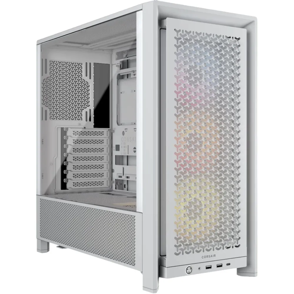 Carcasa corsair frame 4000d rs modular mid tower argb alb