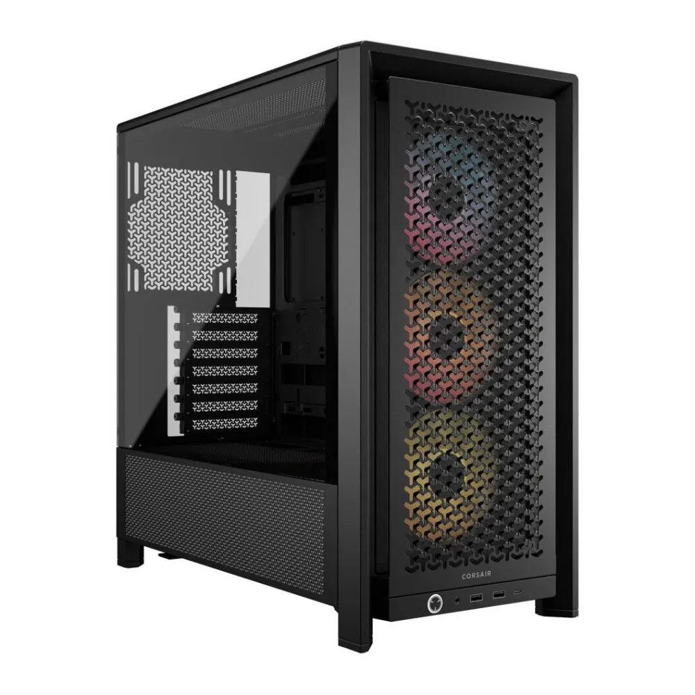 Carcasa corsair frame 4000d rs modular mid tower argb negru