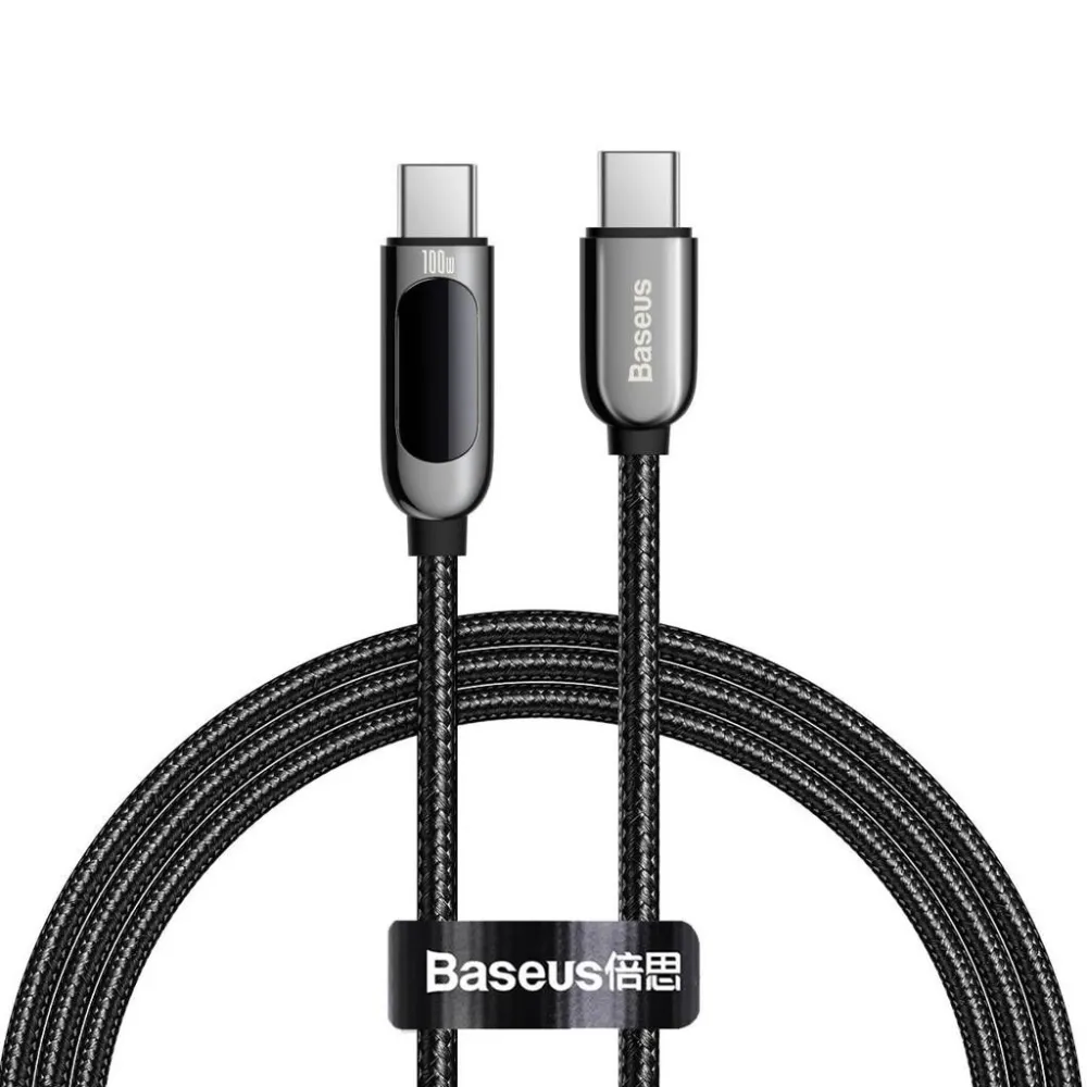 Cable data and charging baseus display catsk-b01 usb type-c to