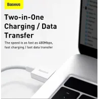 Cablu date si incarcare usb-a - lightning baseus superior series