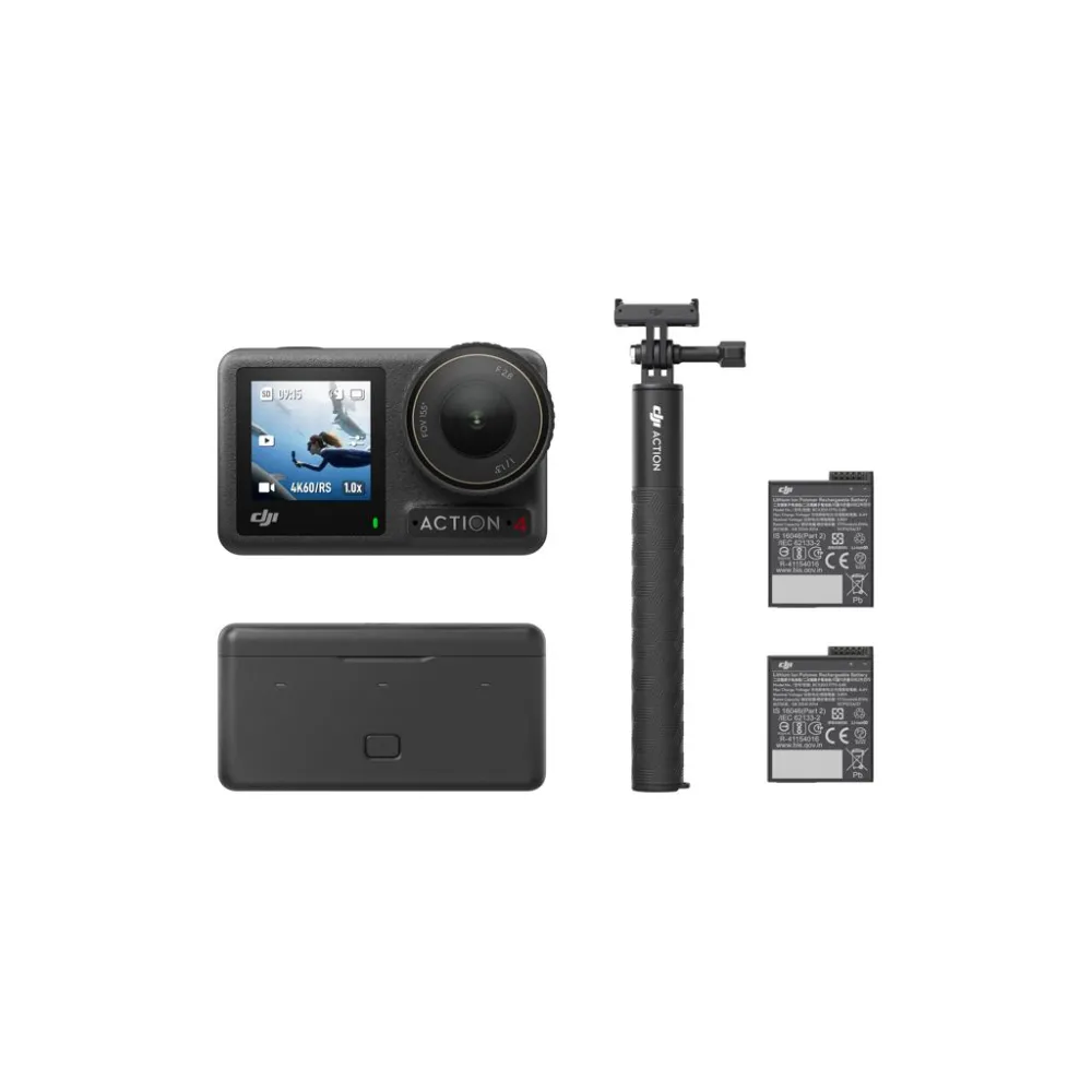 Camera de actiune dji osmo action 4 adventure comb