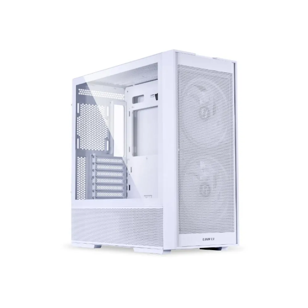 Carcasa lian li lancool 206 mid tower rgb alb tempered