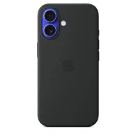 Husa Iphone 16 silicone case with magsafe - black