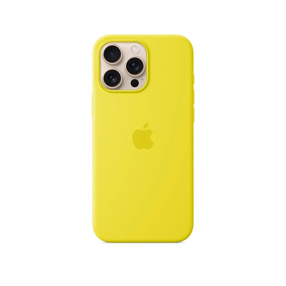 Iphone 16 pro max silicone case with magsafe - star fruit
