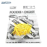 Set 500 bucati hartie impermiabila rezistenta la grasime tip ziar