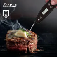 Digital kitchen thermometer dimensions: 12.8 x 4.6 x 1.7 cm