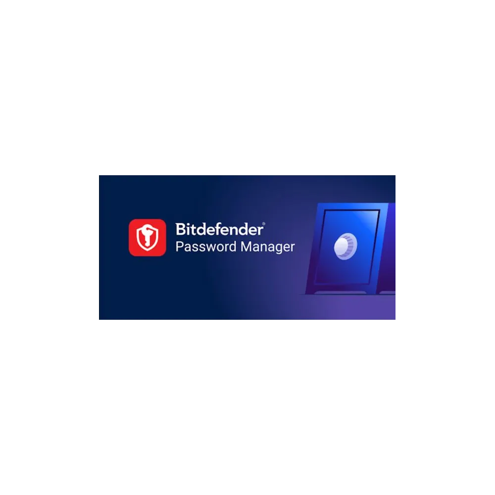 Bitdefender , pm01zzcsn1201hen , password manager scratch 12 months 1 user box
