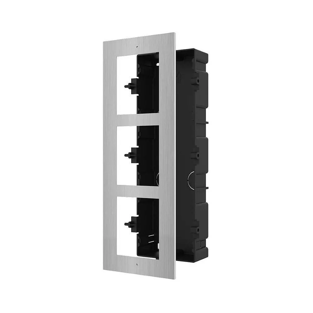 Panou frontal incastrat pentru 3 module ds-kd-acf3/s