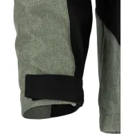 Jacheta elastica cu gluga / gri-verzui - 2xl