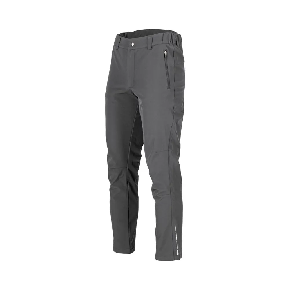 Pantalon elastic / gri - m