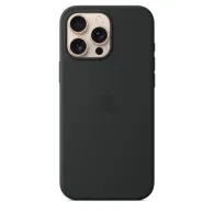 Husa Iphone 16 pro max silicone case with magsafe - black
