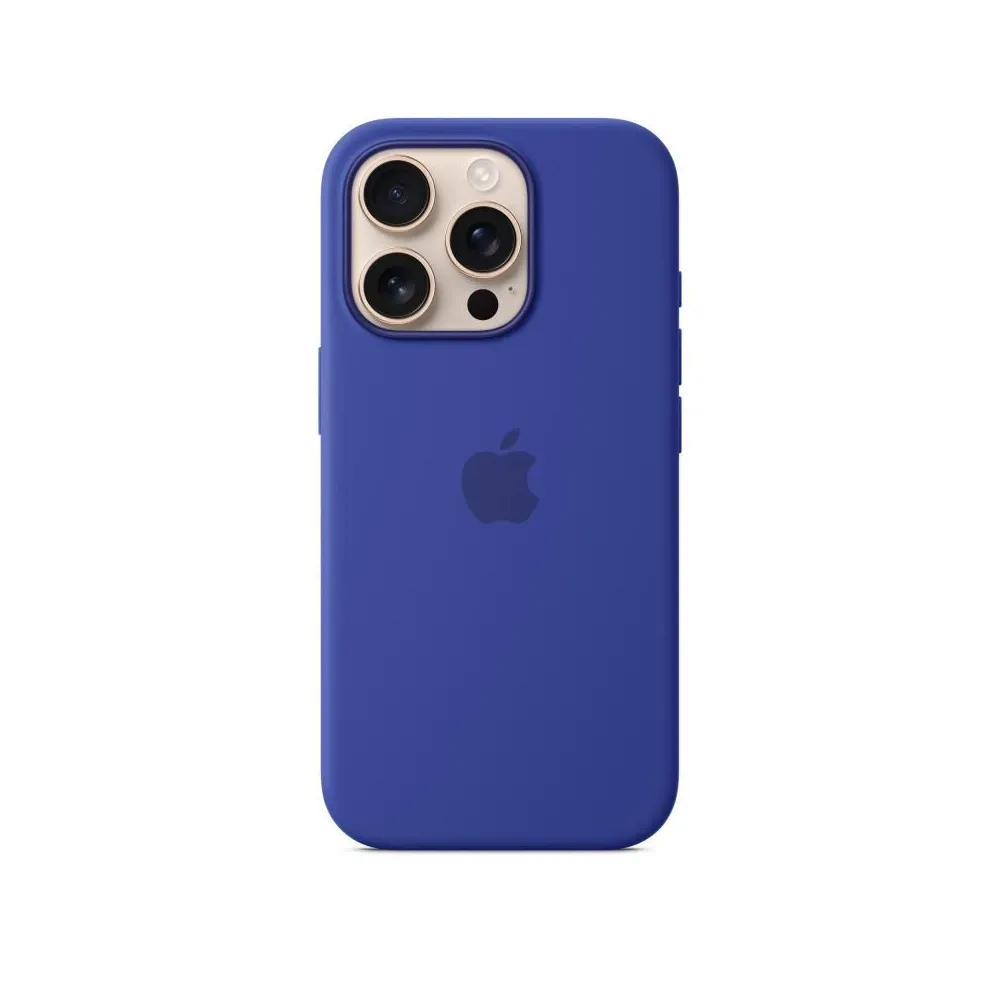 Husa Iphone 16 pro silicone with magsafe - ultramarine
