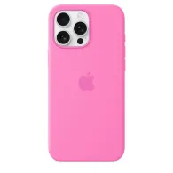Iphone 16 pro max silicone case with magsafe - peony