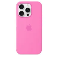 Iphone 16 pro silicone case with magsafe - peony