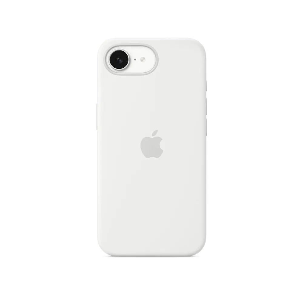 Iphone 16e silicone case – white