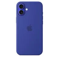Iphone 16 plus silicone case with magsafe - ultramarine