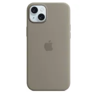 Iphone 15 plus silicone case with magsafe - clay