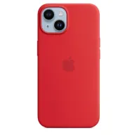 Iphone 14 silicone case with magsafe - (product)red