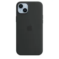 Iphone 14 plus silicone case with magsafe - midnight