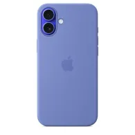 Iphone 16 plus silicone case with magsafe - periwinkle