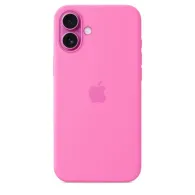 Iphone 16 plus silicone case with magsafe - peony