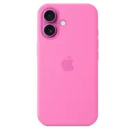 Iphone 16 silicone case with magsafe - peony