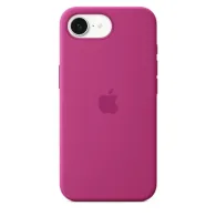 Iphone 16e silicone case – fuchsia