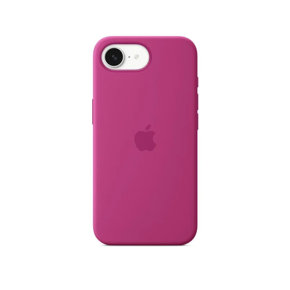 Iphone 16e silicone case – fuchsia