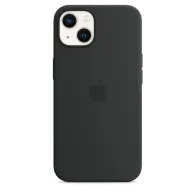 Iphone 13 silicone case with magsafe - midnight