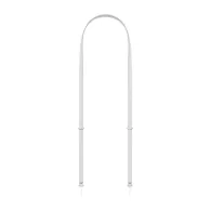 Crossbody strap - light gray