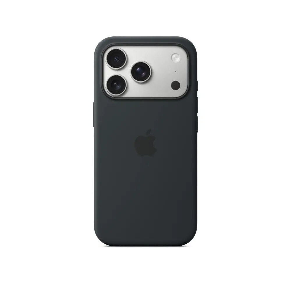 Iphone 17 pro silicone case with magsafe – black