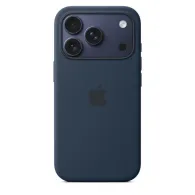 Iphone 17 pro silicone case with magsafe – midnight