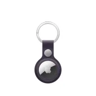 Airtag finewoven key ring - midnight purple