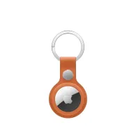 Airtag finewoven key ring - fox orange