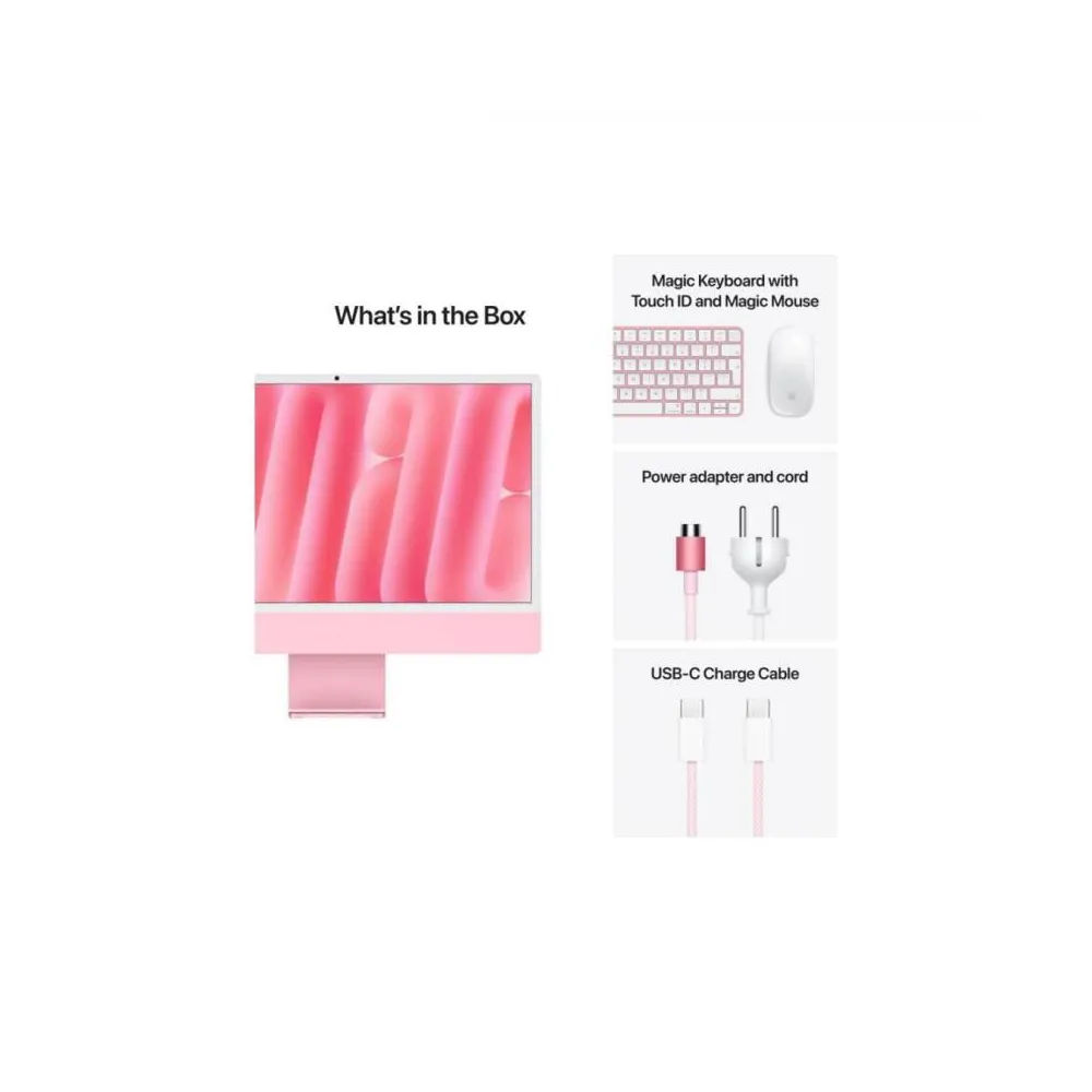 Apple imac 24 retina 4.5k/ apple m4 (cpu 10-core gpu