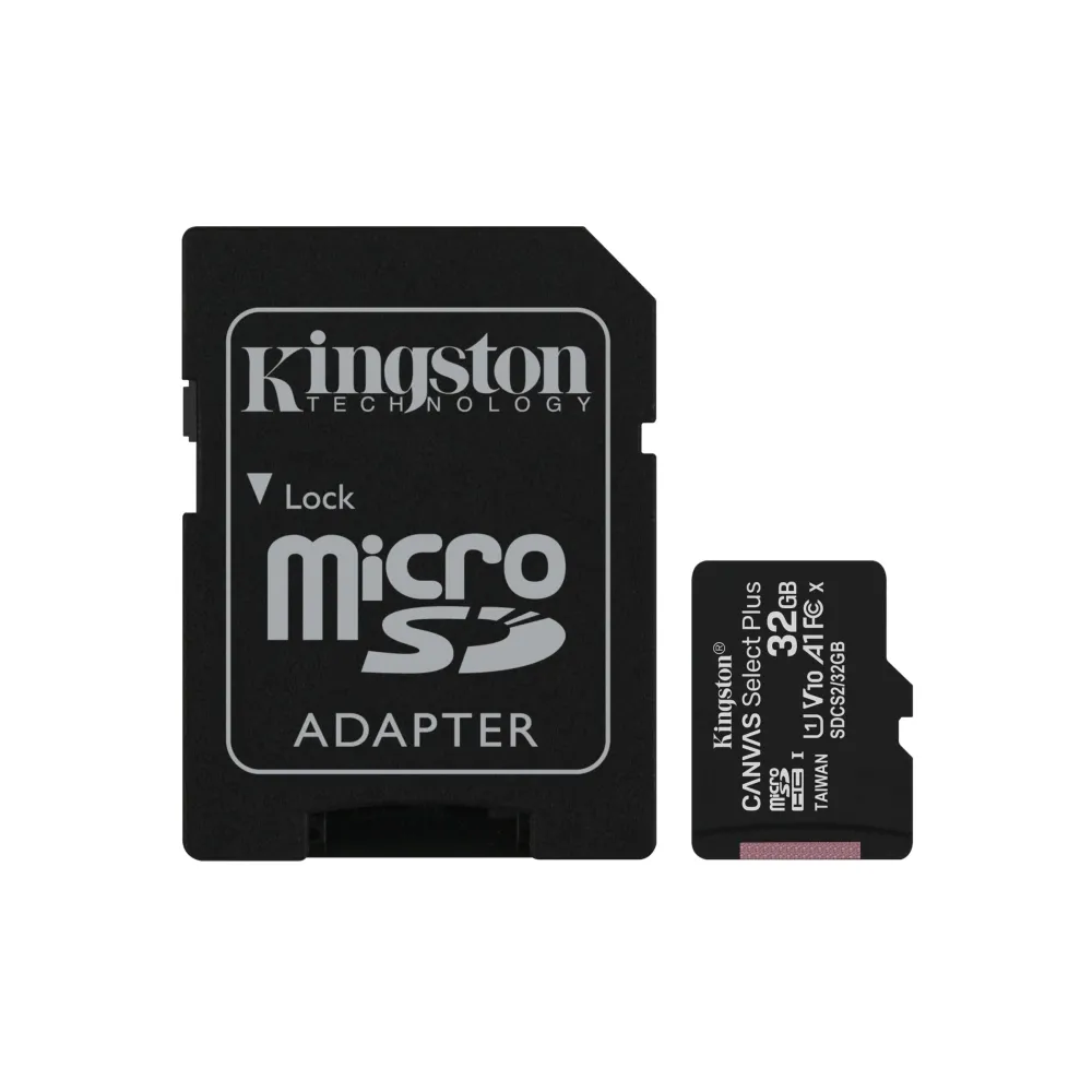 Kingston Technology Canvas Select Plus 32 Giga Bites MicroSDHC UHS-I Clasa 10