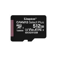 Kingston Technology Canvas Select Plus 512 Giga Bites MicroSDXC UHS-I Clasa 10