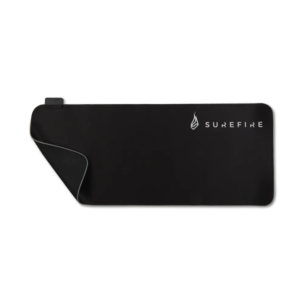 SureFire Silent Flight RGB-680 Mouse pad pentru jocuri Negru