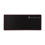 SureFire Silent Flight 680 Mouse pad pentru jocuri Negru, Roşu