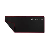 SureFire Silent Flight 680 Mouse pad pentru jocuri Negru, Roşu