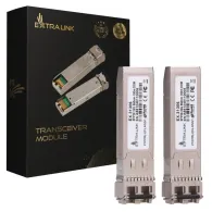 Extralink sfp28 25g 2-pack  sfp28 module  25gbps lc/upc duplex 850nm