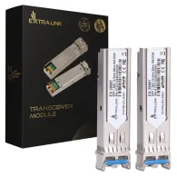 Extralink sfp 1.25g 2-pack  sfp module  1.25gbps lc/upc 1310nm 20km