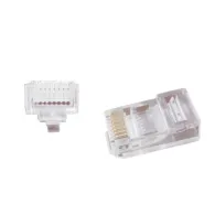Gembird lc-ptu-01/10 mufa modulara 8p8c pentru cablu solid lan rj