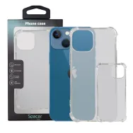 Husa smartphone spacer pentru iphone 13 mini grosime 1.5mm protectie suplimentara antisoc la colturi material flexibil tpu tr